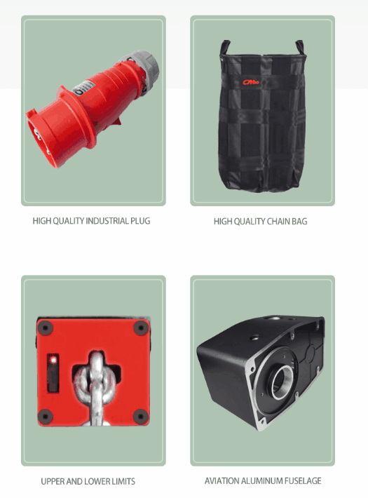 Stage electric hoist details